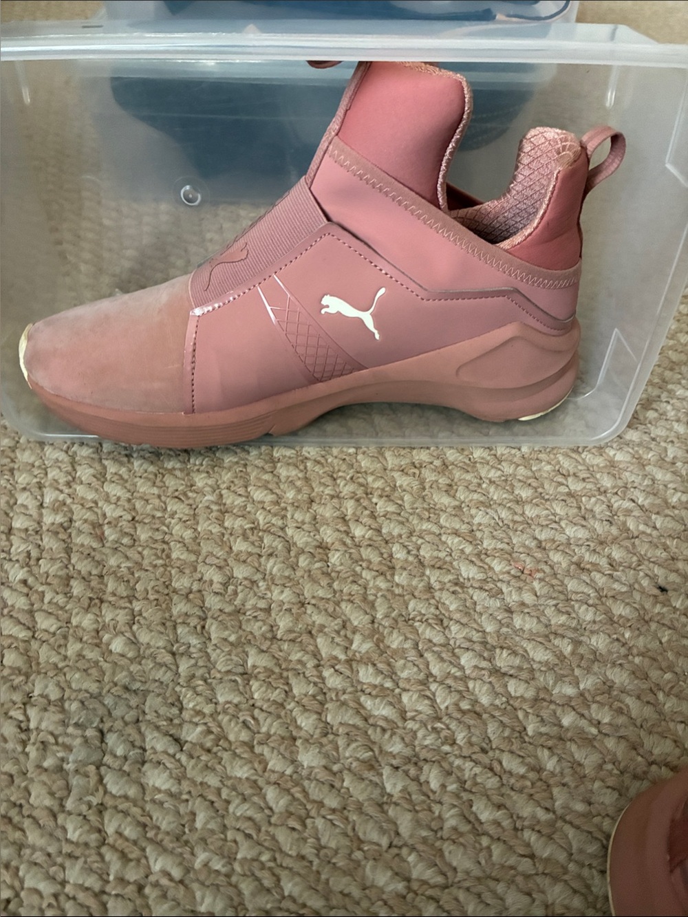 Puma Women's Dusty Rose Slip-On Sneakers